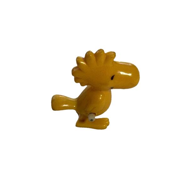 1965 Wind-Up Mini Walker Toy HOPPING WOODSTOCK BIRD Peanuts Vintage - Picture 3 of 5